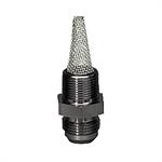 Fitting, Adapter, Straight Cut to NPT, Straight, Aluminum, Black Anodized, -12 AN, 3/4 in. NPT