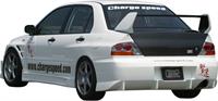 Chargespeed Achterbumper passend voor Mitsubishi Lancer EVO 7/8/9 CT9A Type2 excl. Carbon Diffuser