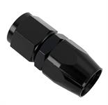 Fitting, Hose End, Reusable, Straight, -10 AN Hose to Female -10 AN, Aluminum, Black Anodized, Each