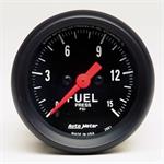 Fuel pressure, 52.4mm, 0-15 psi, electric