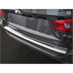 Stainless Steel Rear bumper protector suitable for Mitsubishi ASX 2017-2019 'Ribs'