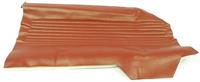 1964 IMPALA 2 DOOR HARDTOP RED REAR ARM REST COVERS