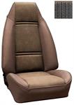 Deluxe Saddle Front Bucket Seat Upholstery
