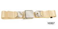 Seat belt, one personset, rear, ivory