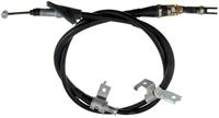 parking brake cable, 153,67 cm, rear right