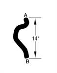 Curved Radiator Hose