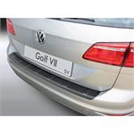 ABS Achterbumper beschermlijst Volkswagen Golf VII Sportsvan 5/2014- 'Ribbed' Zwart