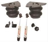 Front CoolRide kit for 63-87 C10. For use w/ stock lower arms. Includes air springs, brackets, HQ Series