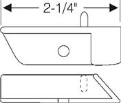 Weatherstrip, roof rail at pil