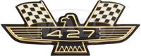 emblem "427", framskärm