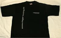 T-shirt "20 Jahre Rieger", black, small