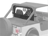 soft top "Windjammer" svart Jeep CJ7 Scrambler Wrangrer