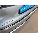 Stainless Steel Rear bumper protector suitable for Toyota Corolla XII Combi 2019- 'Ribs'