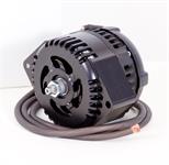 alternator / generator, 240A, 12 volt, Black Anodized