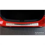 Stainless Steel Rear bumper protector suitable for Toyota Yaris IV HB 5-doors 2020- 'Ribs'