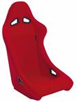 Seat Steeltube Red Cloth