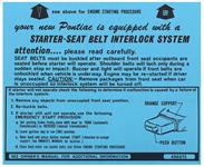 Sleeve, 1974 Grand Prix, Sunvisor, #496015