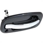 1999-07 Chevrolet, GMC Truck/SUV	 Exterior Door Handle	 With Key Hole	 Black Smooth Housing, Chrome Lever	 Front	 Right