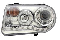 Headlights, Projector with CCFL Halo, Clear Lens