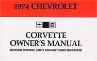 handbok, Corvette 1974