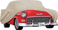 1955-56 CHEVROLET SOFTSHIELD FLANNEL CAR COVER - 4 DOOR  - ALL MODELS - TAN