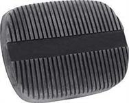 Pedal Pad, Black Rubber, Brake or Clutch, Chevy, Each