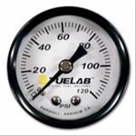 Fuel pressure, 38mm, 0-120 psi