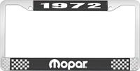 nummerplåtshållare 1972 mopar - svart