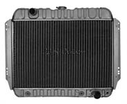 Radiator, Small Block, 4-Row, For Cars With Automatic Transmission & Without Air Conditioning, Desert Cooler