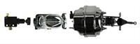 Master Cylinder and Brake Booster Assembly, 0.938 in. Bore, 8.00 in. Booster Diameter, Chrome
