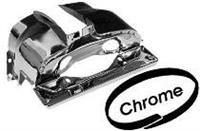 Cylindercovers Chromed 2-ports