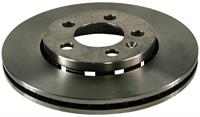 Brake disc, ventilated, front, 256x22 mm