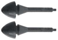 Consol & Glove Box Rubber Stoppers; Fits 1/4" Hole