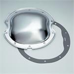 Differential Cover, Steel, Chrome, GM, 8.2", 10-Bolt