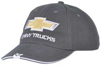 embroidered logo hats Chevy Trucks Black