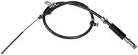 parking brake cable, 136,19 cm, rear right