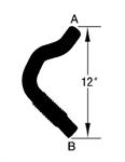 Curved Radiator Hose