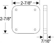 Fender well pad