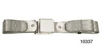 Seat Belt, one personset, front, silver