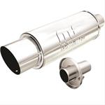 Muffler Stainless 14x5x5 2.25/4 S-sw-r-a 4"