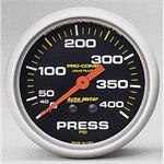 Pressure Gauge 67mm 0-400psi Pro-comp Mechanical