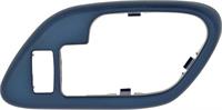 dörrhandtag inre 1995-02 GM C/K PICKUP TRUCK / SPORT UTILITY INNER DOOR HANDLE BEZEL W/ LOCK HOLE - BLUE; RH