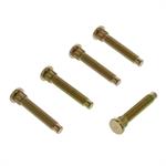 Wheel Studs, Press-In, 0.620 in. Knurl, 1/2-20 in. Right Hand Thread, 3.250 in. Length, Set of 5