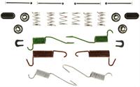 brake hardware kit, drum brakes, rear