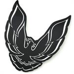 1985-90 Firebird Trans Am, Formula, SE	 Rear Panel Bird Emblem	 Silver